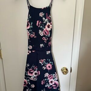Macy’s “Speechless” floral formal dress - Juniors s. 13 NWT